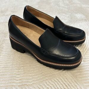 Naturalizer Black Classic Loafers
